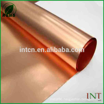 Rohs Qualified high conductivity C1020 copper strips